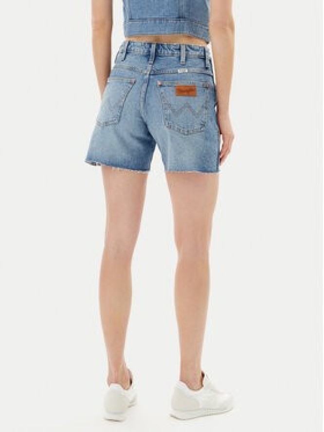 Wrangler Szorty jeansowe Cowboy 112362703 Niebieski Relaxed Fit