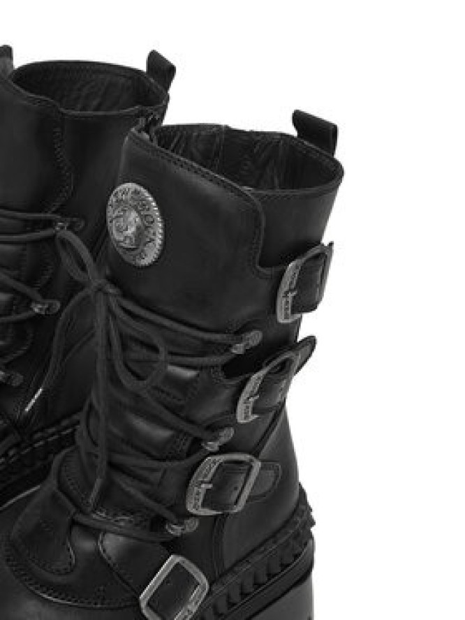 NEW ROCK Trzewiki M-WALL373-S15 Czarny