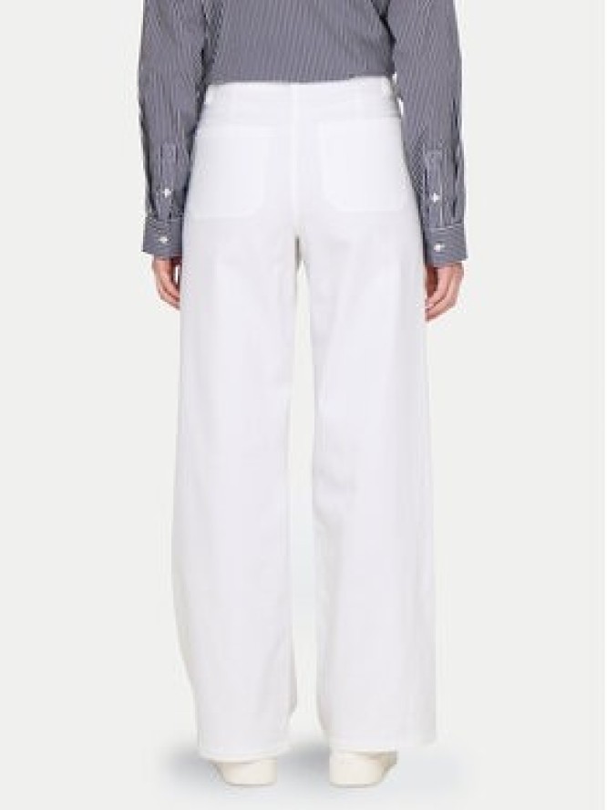 JDY Jeansy Iris 15341269 Biały Wide Leg