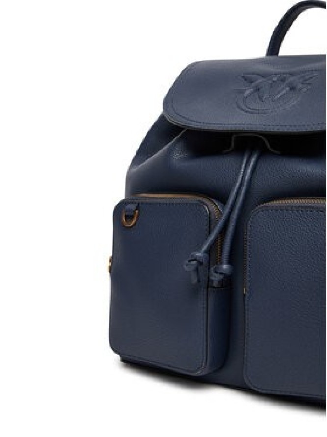 PINKO Plecak Carrie Backpack PE 25-26 PLTT 104351 A29Q Granatowy