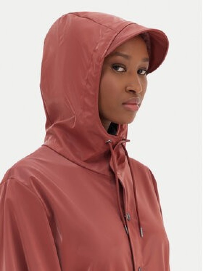Rains Kurtka przeciwdeszczowa Unisex 12020 Pomarańczowy Regular Fit