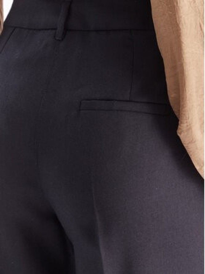 Marella Spodnie palazzo Renoir 2523136082 Granatowy Wide Leg