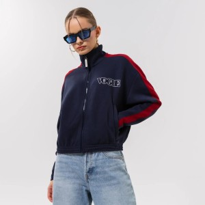 BLUZA DAMSKA ROZPINANA PUMA-KURTKA PUMA KOLOR NIEBIESKI