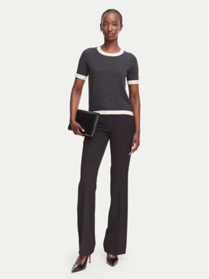 Luisa Spagnoli Sweter Casilda 100505 Szary ciemny Regular Fit