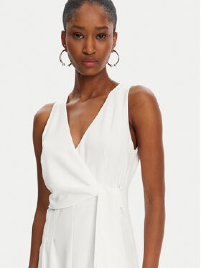 Patrizia Pepe Sukienka wieczorowa 2A2887/A411-W146 Biały Regular Fit