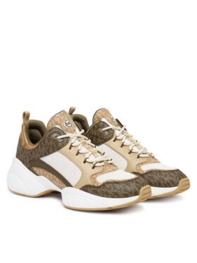 MICHAEL Michael Kors Sneakersy Bowie 43T6BWFS2B Brązowy