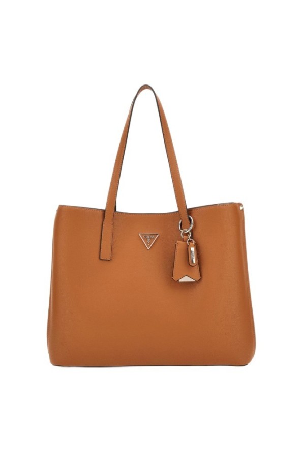 GUESS Brązowa shopperka damska Meridian Girlfriend