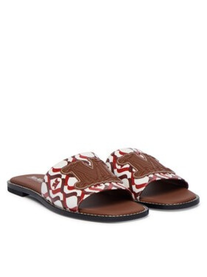 Max Mara Klapki 2616521059650 Brązowy