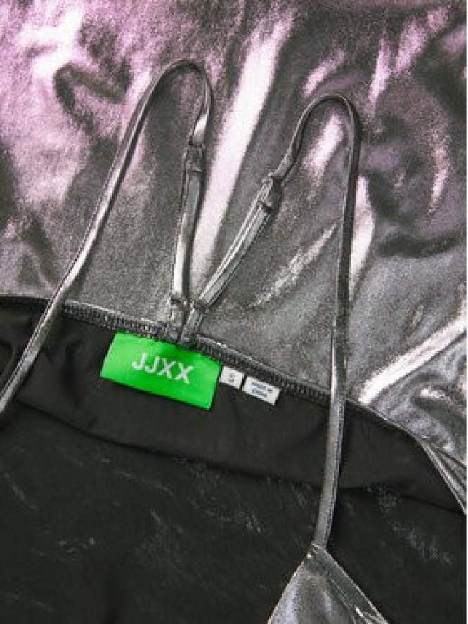 JJXX Sukienka koktajlowa Dina 12266218 Srebrny Loose Fit