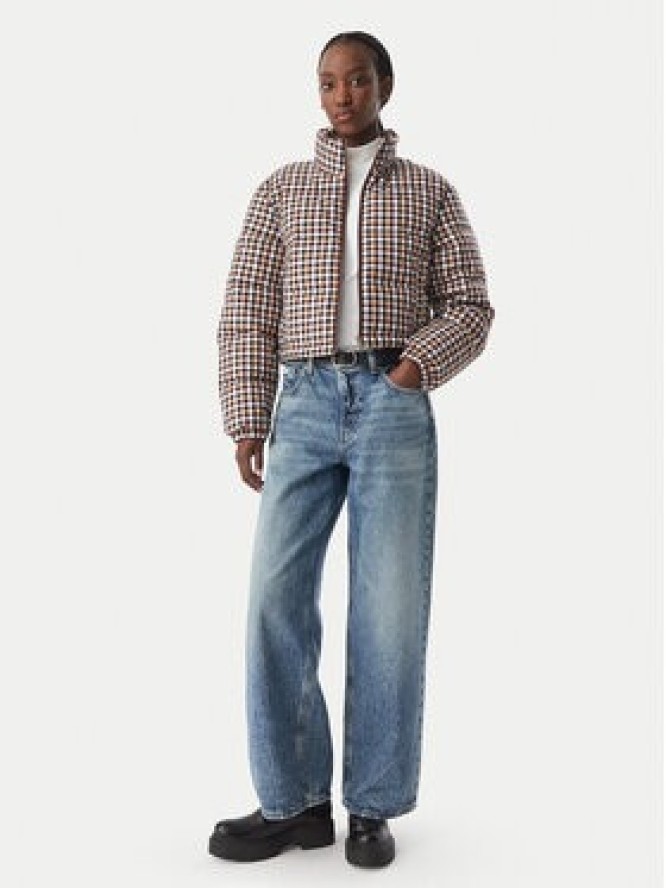 Tommy Jeans Kurtka przejściowa DW0DW23578 Kolorowy Cropp Fit