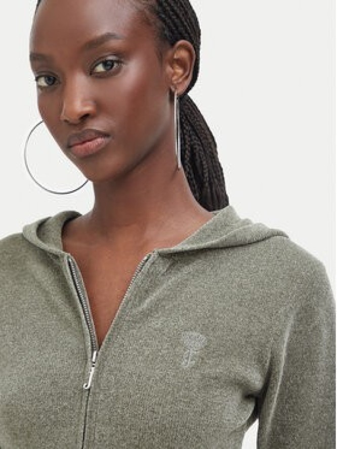 Juicy Couture Bluza JCWEB005 Khaki Regular Fit