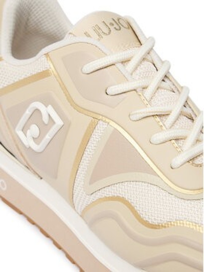 Liu Jo Sneakersy Maxi Wonder Tech 01 BA6021 TX519 Beżowy