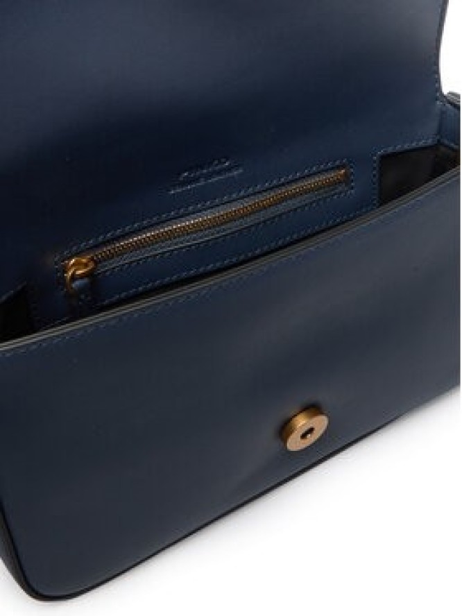 PINKO Torebka Love One Mini Slouchy Fl AI 25-26 PLTT 104340 A0QO Niebieski