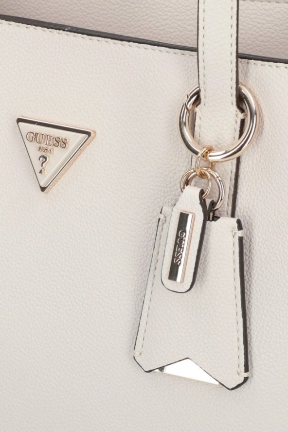 GUESS Biała damska torebka Girlfriend Tote