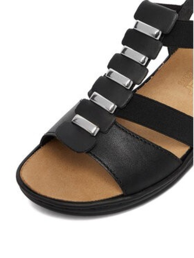 Rieker Sandały CEO-64580-00 Czarny