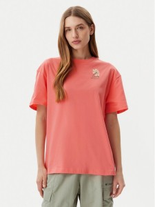Columbia T-Shirt Rolling Bend™ Graphic 2120031 Różowy Oversize