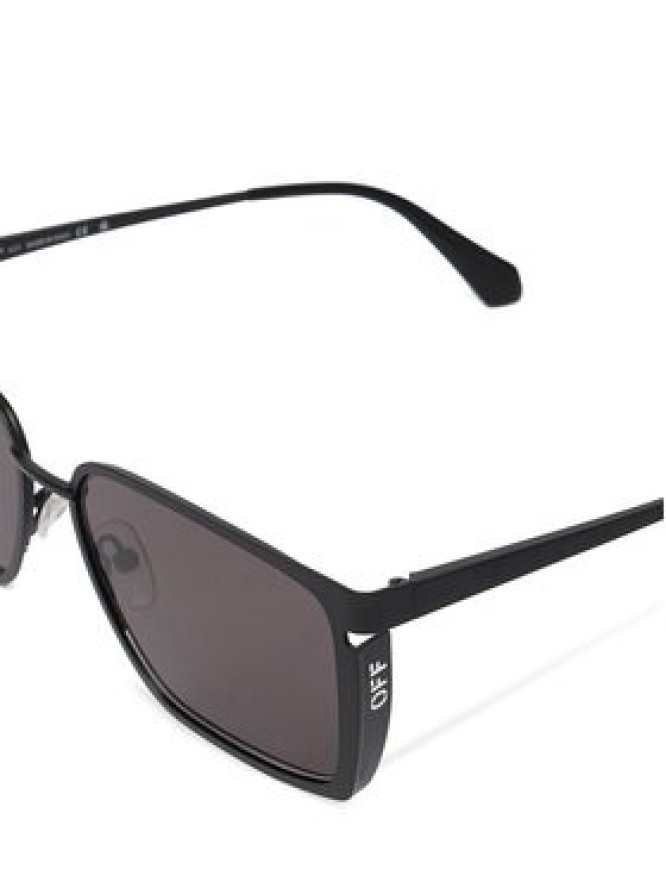 Off-White Okulary przeciwsłoneczne OERI121 Czarny