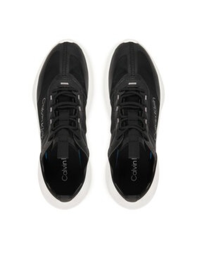 Calvin Klein Sneakersy Light Eva Run Lup Transp Ripst HW0HW02998 Czarny