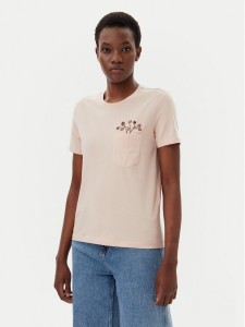 ONLY T-Shirt Polly 15317989 Różowy Regular Fit