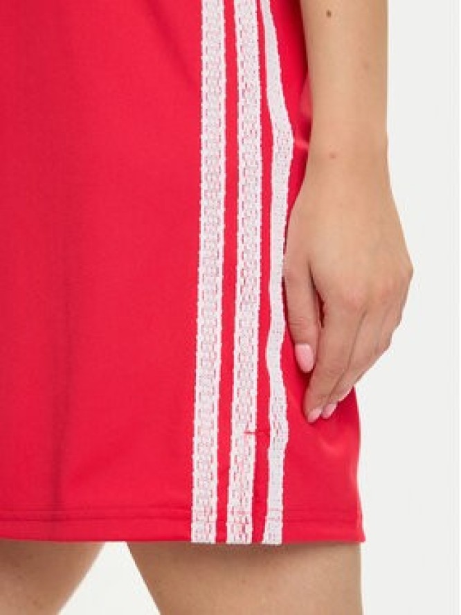 adidas Sukienka codzienna Sport Craft Shift JZ8131 Czerwony Loose Fit