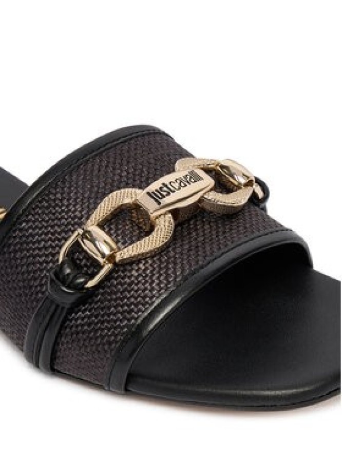 Just Cavalli Klapki 80RA3S81 ZSE61 Czarny