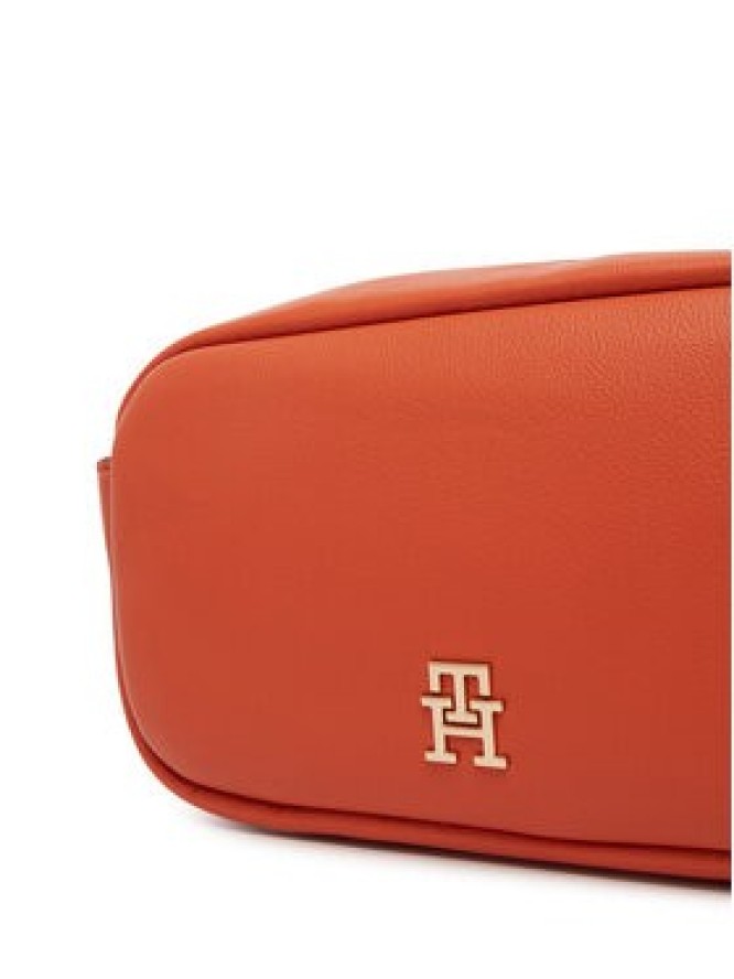 Tommy Hilfiger Torebka Th Logotape Camera Bag AW0AW18741 Pomarańczowy