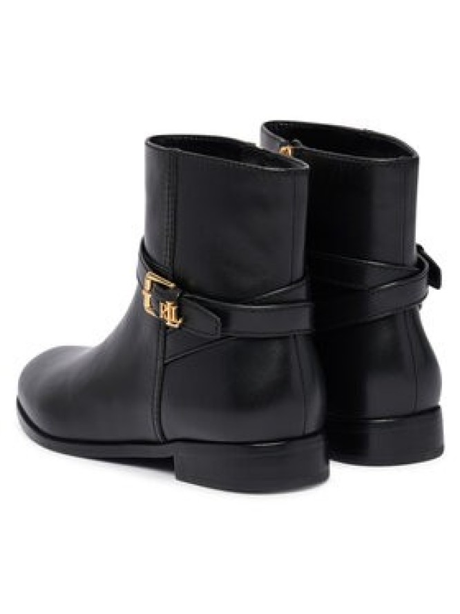 LAUREN RALPH LAUREN Botki 802974382004 Czarny
