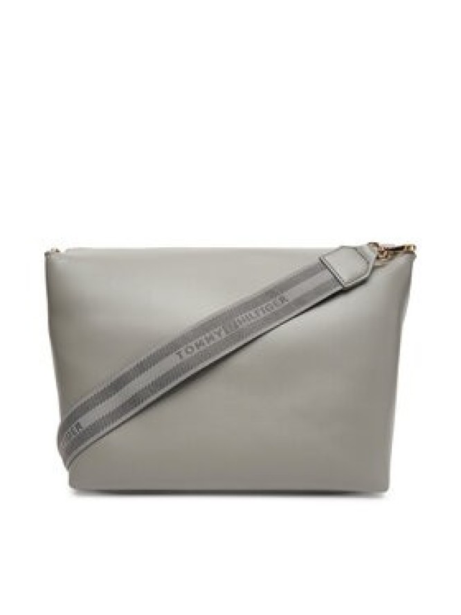 Tommy Hilfiger Torebka Th Logotape Med Crossover AW0AW17692 Szary
