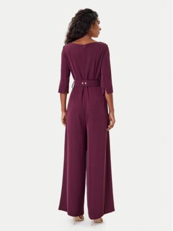 Rinascimento Kombinezon CFC0125314003 Bordowy Regular Fit