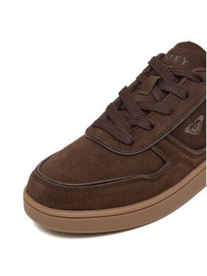Roxy Sneakersy EOBR-RLY-2606 Brązowy ciemny