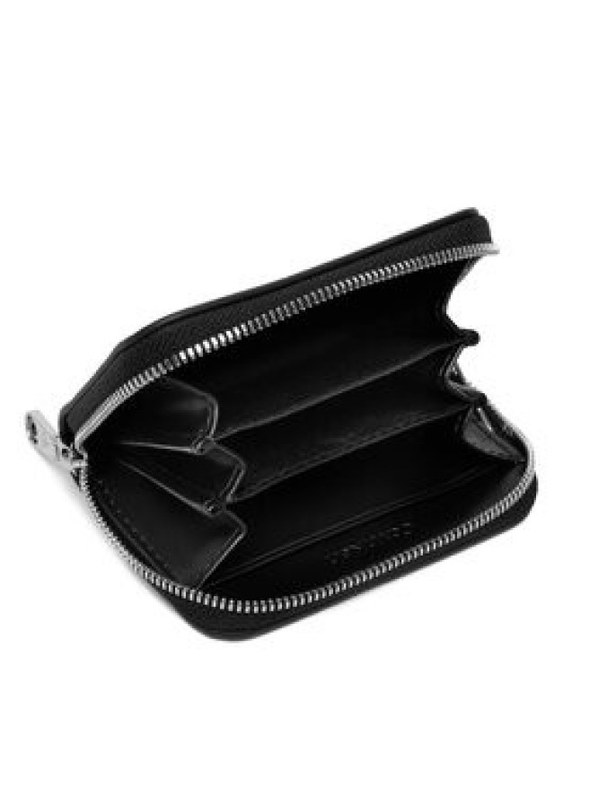 Calvin Klein Portfel Bold Ck Medium Zip Around LV04F1154G Czarny