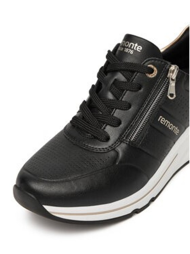 Remonte Sneakersy D2H01-03 Czarny