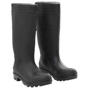 VidaXL Kalosze PVC rozmiar 39 czarne