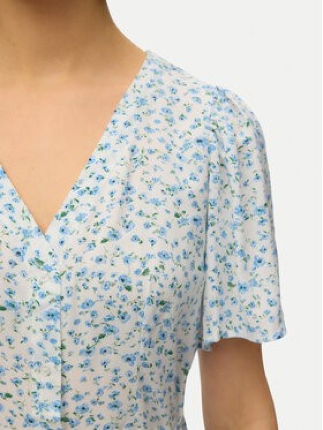 Vero Moda Sukienka letnia Alba 10292845 Biały Regular Fit