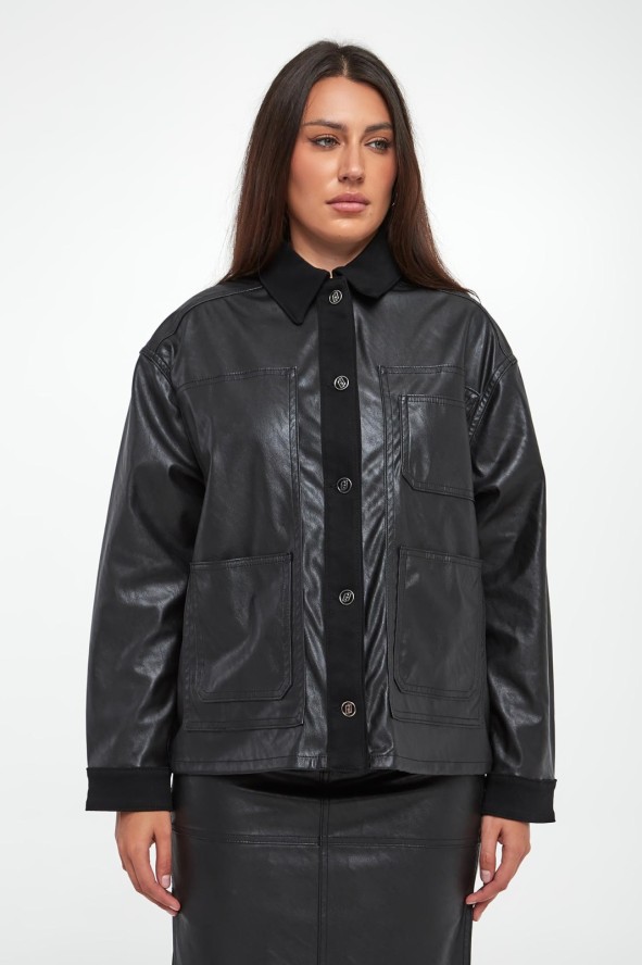 Kurtka damska z ekoskóry LIU JO