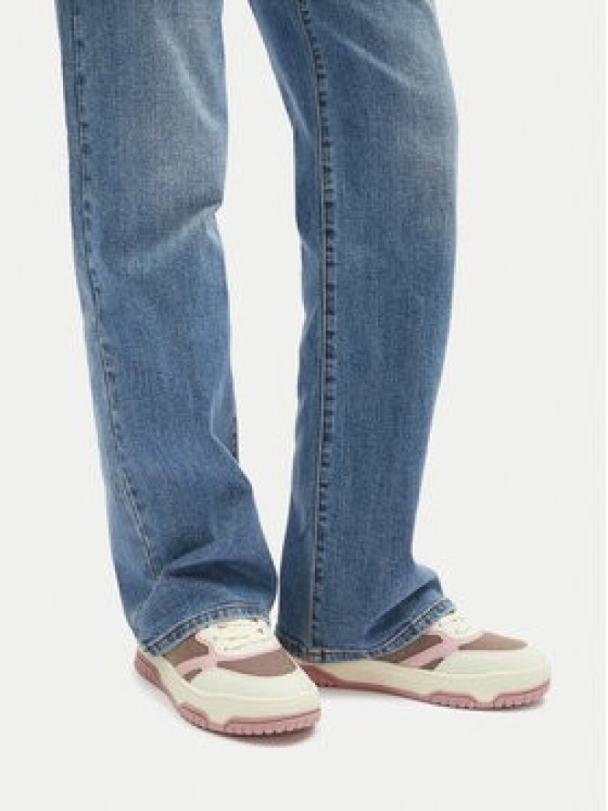 JENNY Sneakersy V12-939 Beżowy