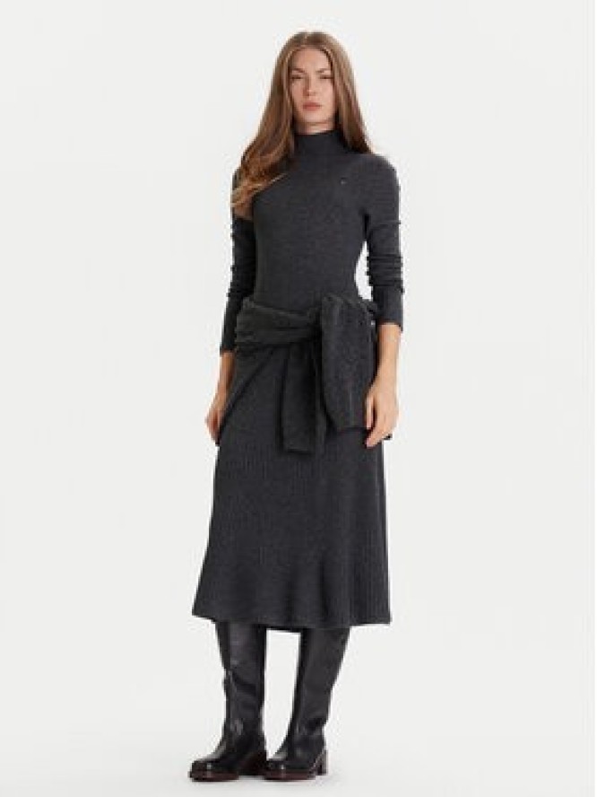 Tommy Hilfiger Sukienka codzienna WW0WW47303 Szary Regular Fit