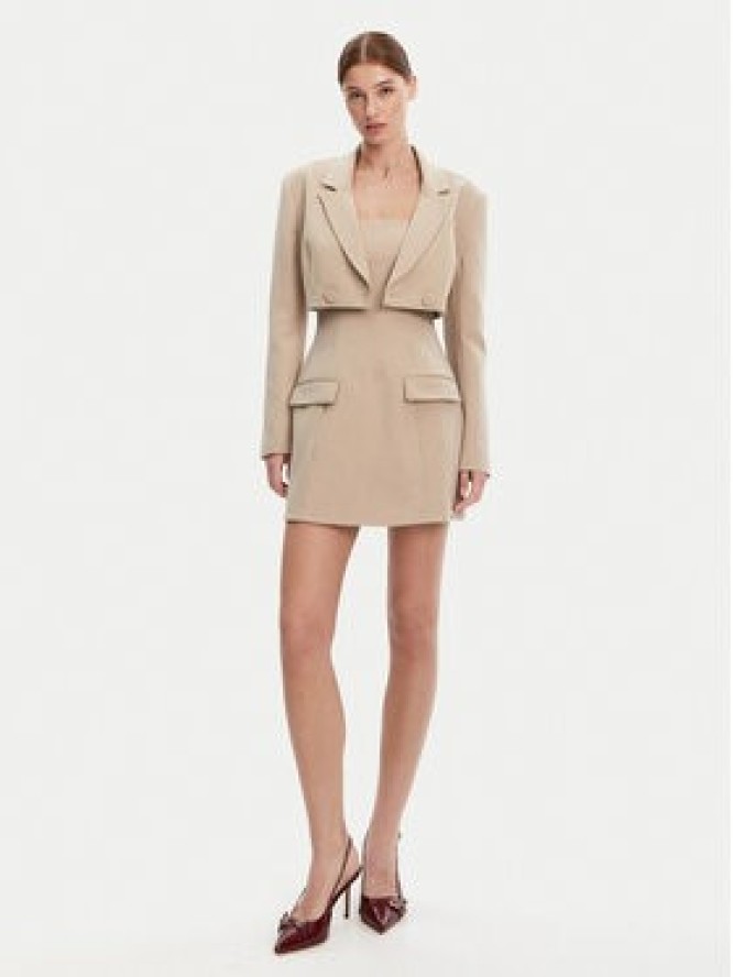 Bardot Marynarka 59657JB Beżowy Regular Fit