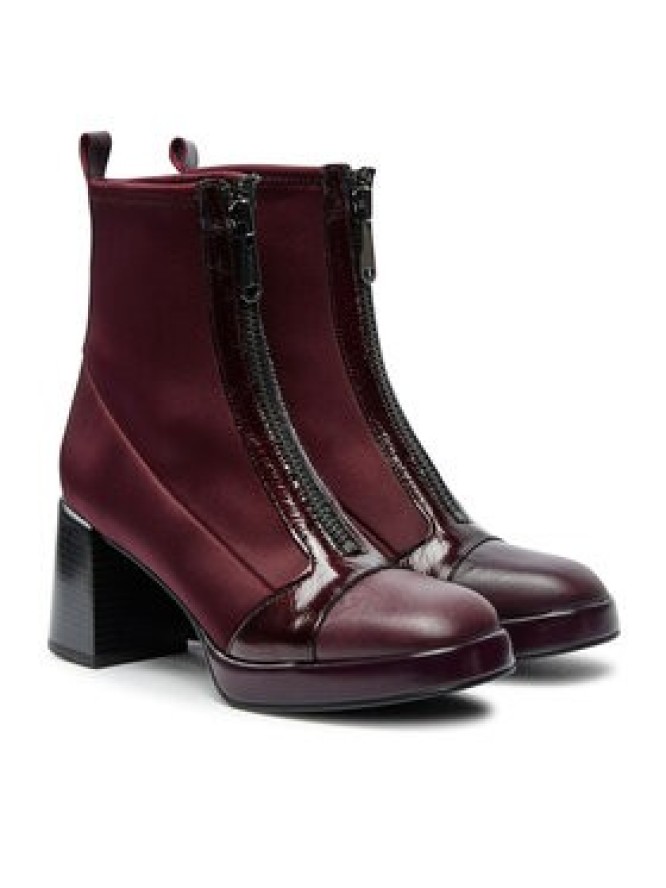 Hispanitas Botki Soho-I24 HI243658 Bordowy