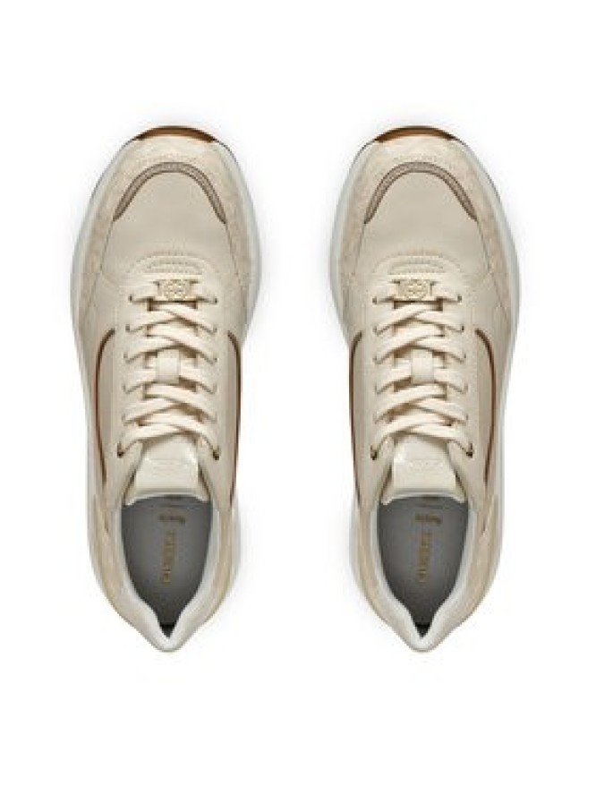 Geox Sneakersy D45WAA 08504 C1122 Écru