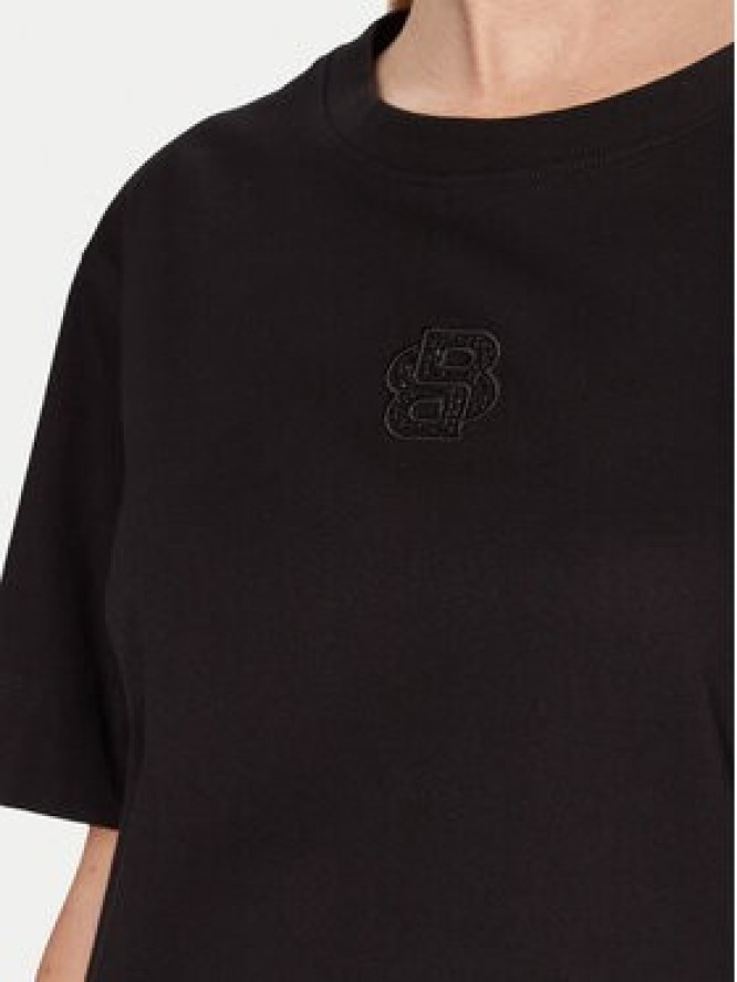 BOSS T-Shirt Elpha 50551443 Czarny Regular Fit