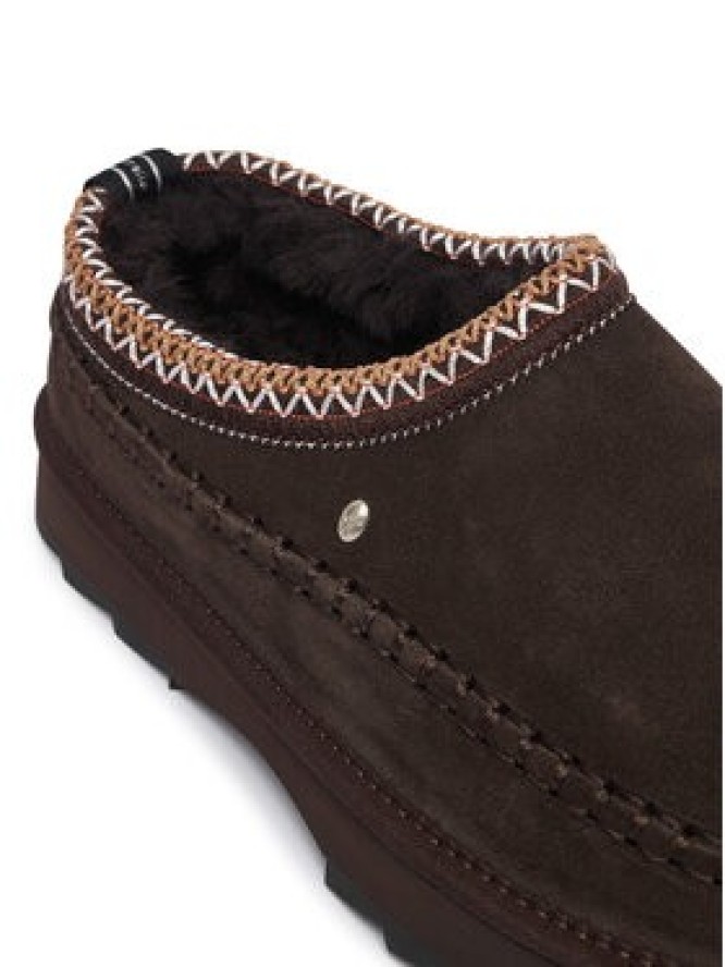 EMU Australia Śniegowce Sharky Adventure Scuff W13239 Brązowy ciemny