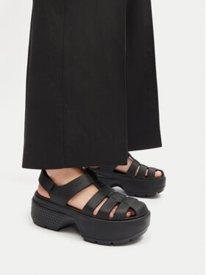 Crocs Sandały Stomp Fisherman Sandal 209938 Czarny