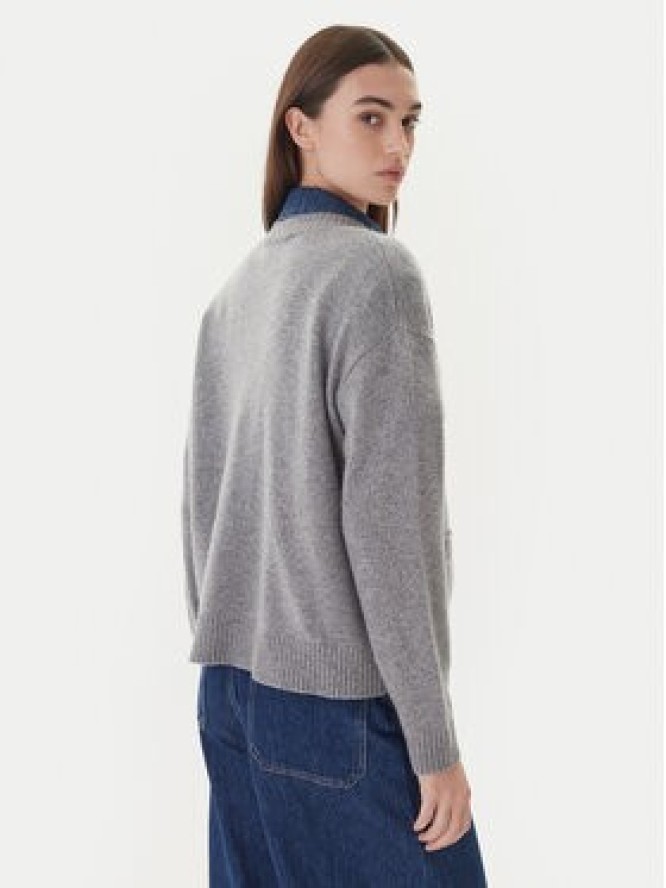 Weekend Max Mara Kardigan Ombra 2525346012 Szary Relaxed Fit