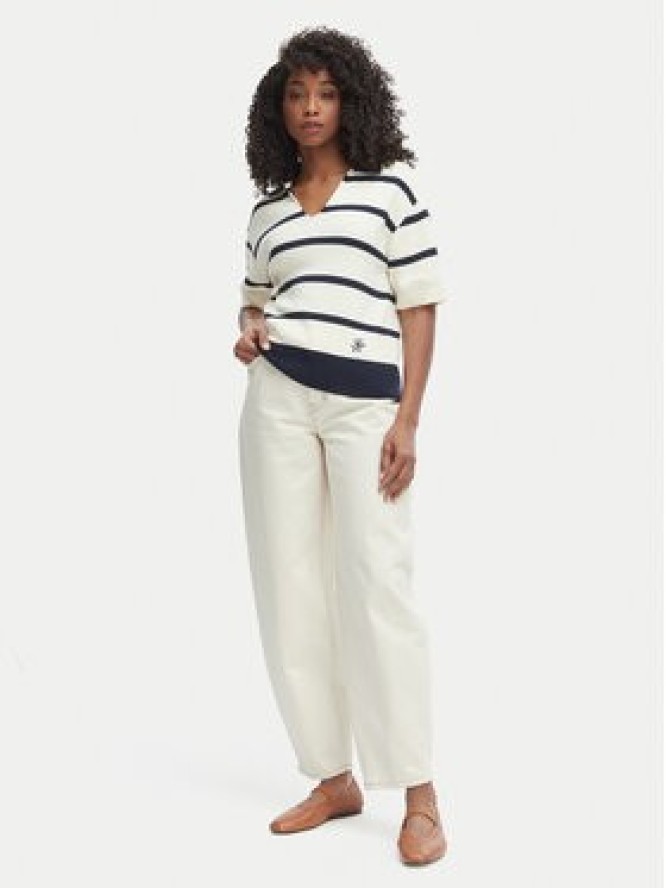 Tommy Hilfiger Sweter WW0WW45400 Beżowy Regular Fit