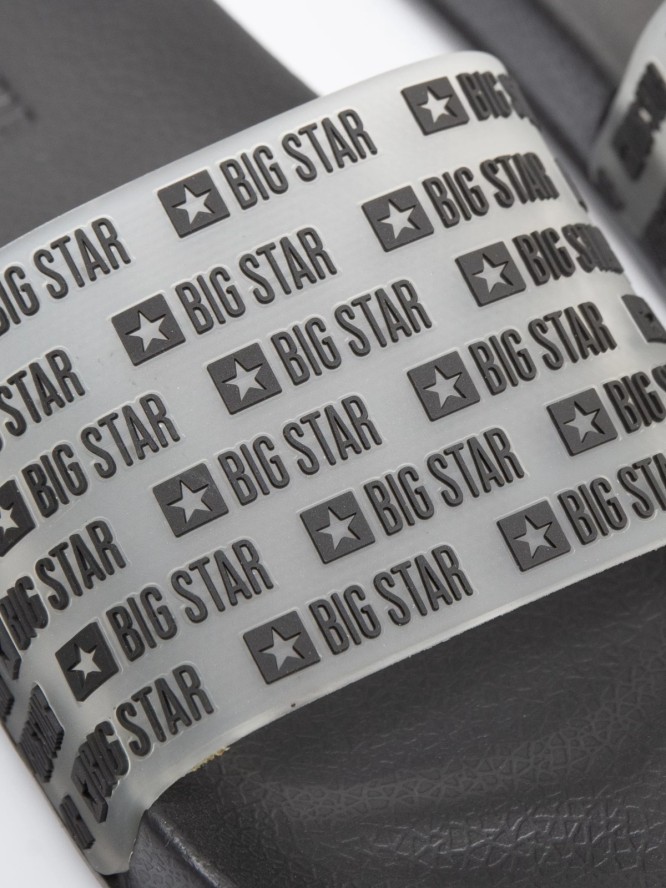 Klapki damskie plażowe czarne RR274A501 906