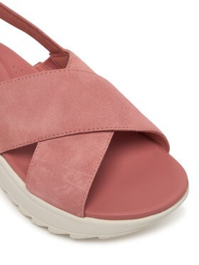 Clarks Sandały DashLite Wish 26186582 Różowy