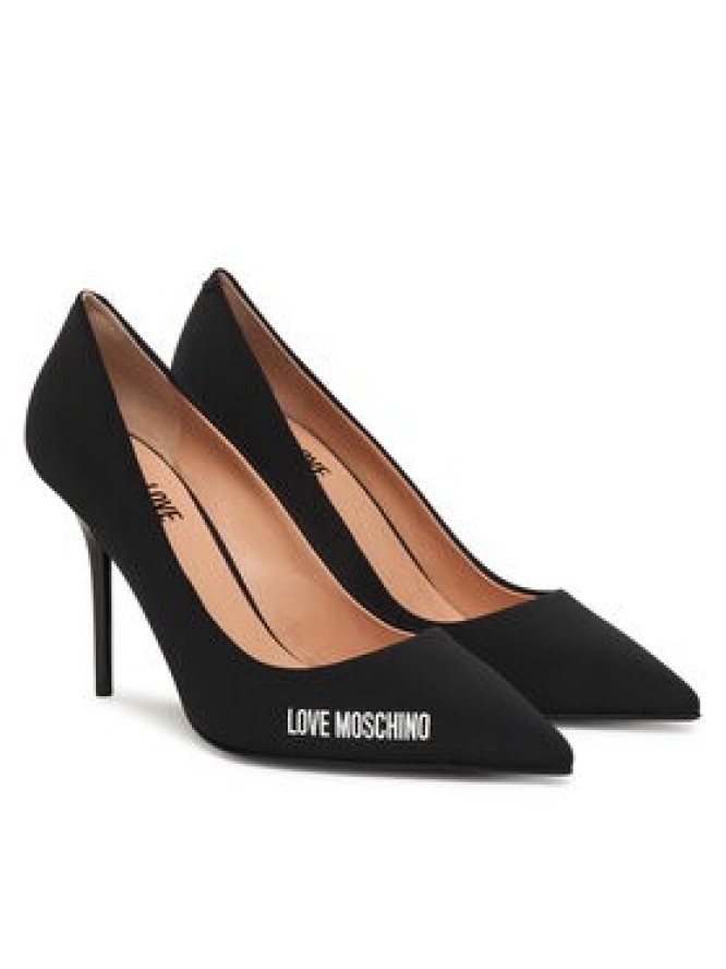 LOVE MOSCHINO Szpilki JA10299G0OIM0000 Czarny