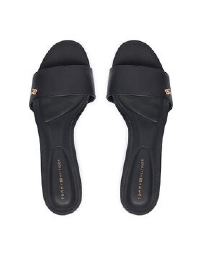 Tommy Hilfiger Klapki Th Mid Mule FW0FW09508 Czarny