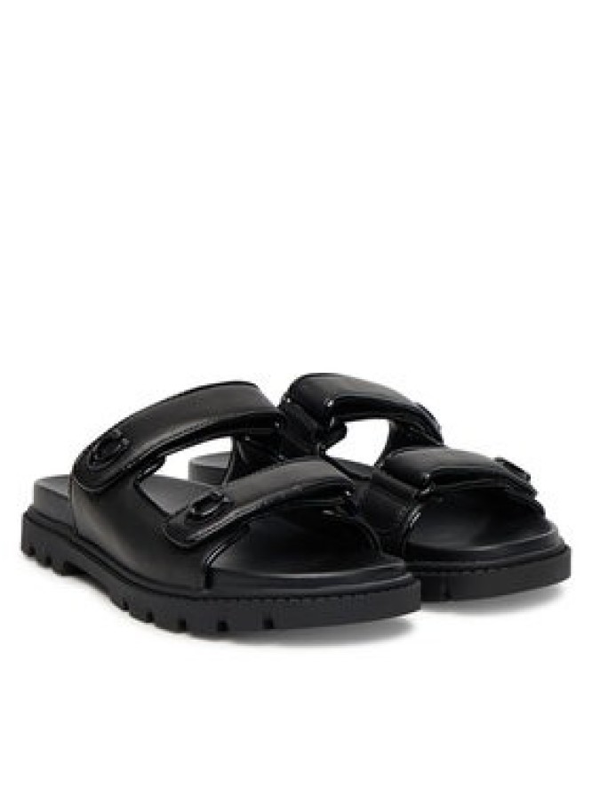 Coach Klapki Sculpted C CBO86 Czarny